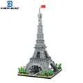 KNEW BUILT-Mini blocs de construction Tour Eiffel pour adultes et enfants ensemble de briques de