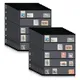 Collection de feuilles mobiles en PVC pour album de timbres classeur cartes photo page de timbre