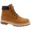 Winterboots TOM TAILOR, Herren, Gr. 43, braun (camelfarben, komibniert), Lederimitat, Textil, sportlich, Schuhe, mit gepolstertem Schaftrand