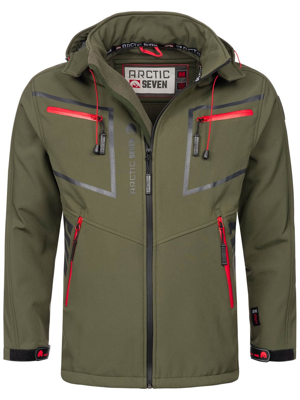 Arctic Seven Softshelljacke Herren oliv, XL Image