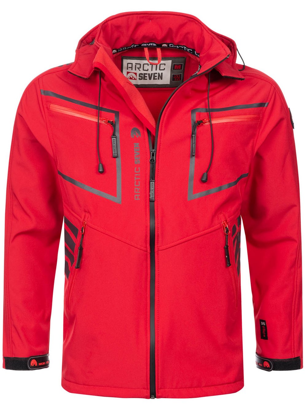 Arctic Seven Softshelljacke Herren rot, M Image