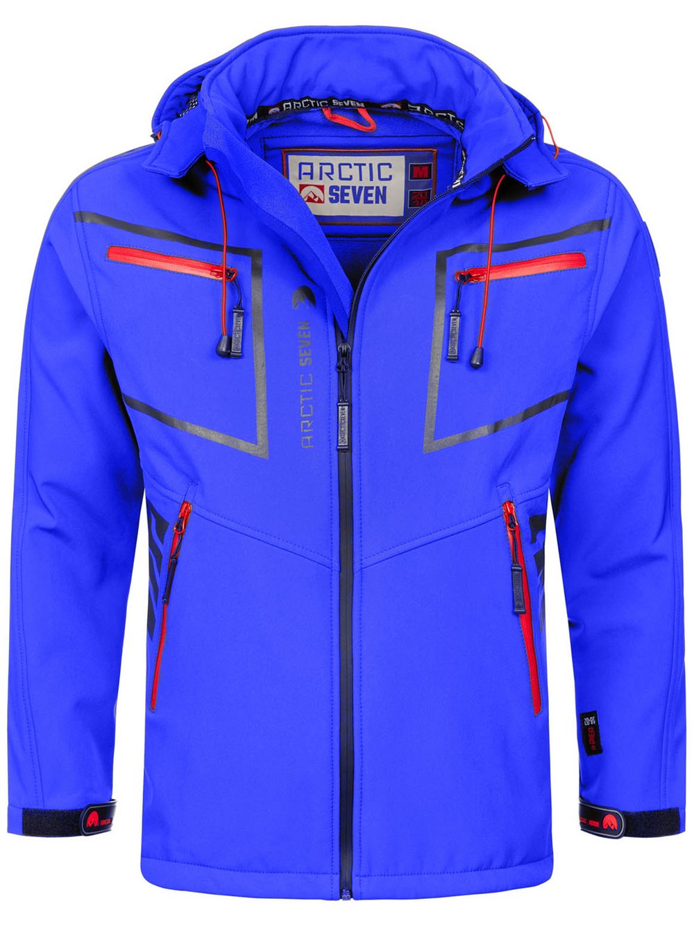 Arctic Seven Softshelljacke Herren blau, 4XL Image