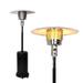 36000 BTU 87" Outdoor Patio Heater Standing Gas LP Propane Heater with Wheels