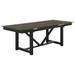 Coaster Furniture Malia Rectangular Dining Table with Refractory Extension Leaf Black - 59.00'' x 35.50'' x 30.00''