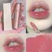 JFY Cappuvini ice tea mirror lip glaze water gloss lip gloss glass jelly lip triangle transparent tube