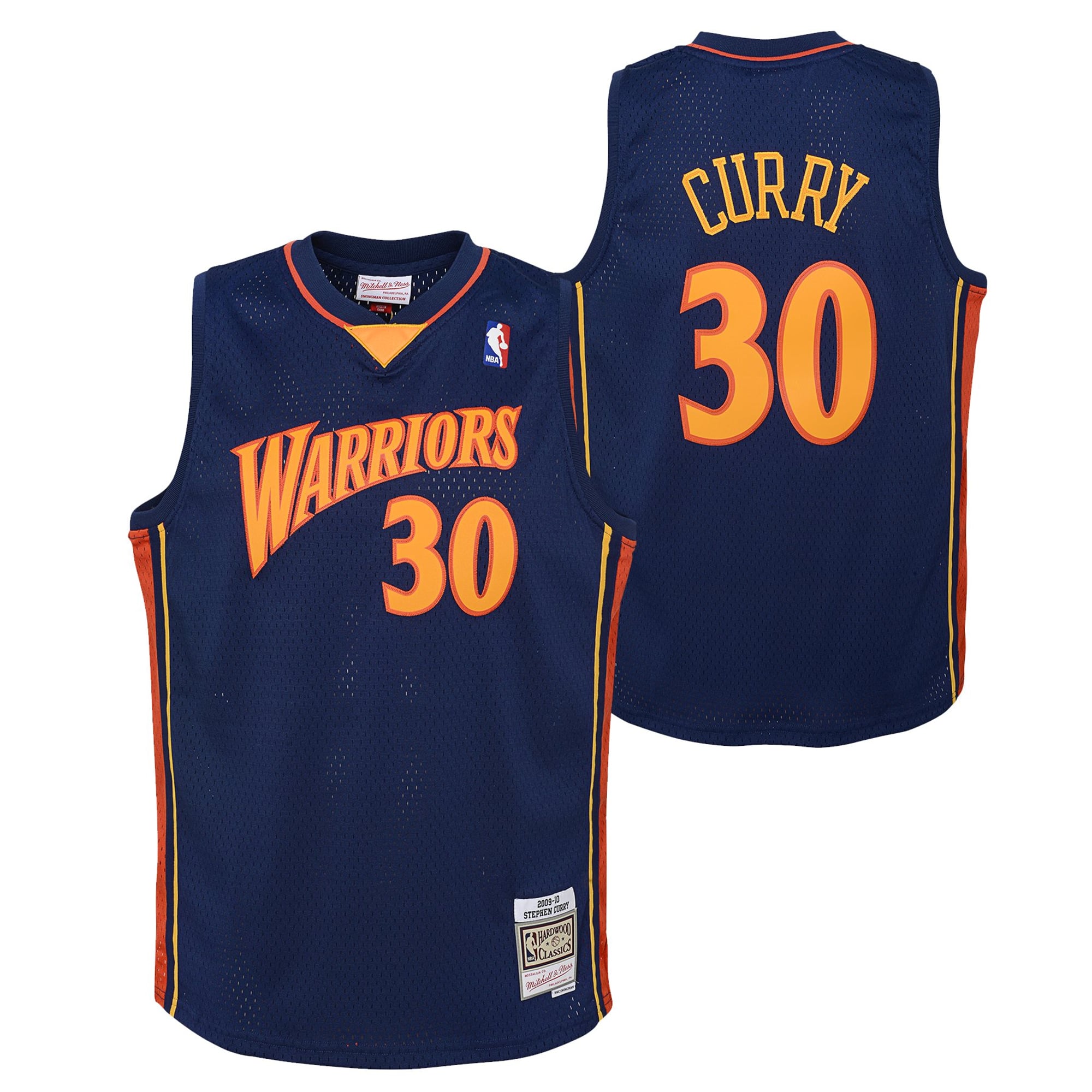 Golden State Warriors Stephen Curry Road Hardwood Classics Jersey - Youth - unisexe Taille: XL (18/20)