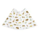 aden + anaisâ„¢ essentials Cotton Muslin Burpy Bib Tan Tanzania Unisex