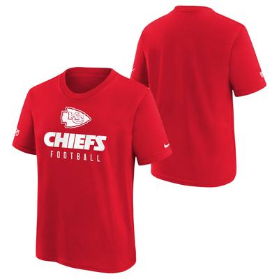 Kansas City Chiefs Nike Team Issue Sideline T-Shirt – Rot – Jugendliche Image