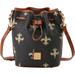 Dooney & Bourke New Orleans Saints Monogram Drawstring Purse