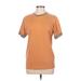 Nike Active T-Shirt: Orange Activewear - Women's Size Large