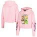 Unisex Freeze Max Pink Rugrats Comic Strip Cropped Pullover Hoodie