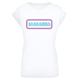 T-Shirt MERCHCODE "Damen Ladies LA LAYLA T-Shirt" Gr. XS, weiß (white) Herren Shirts T-Shirts