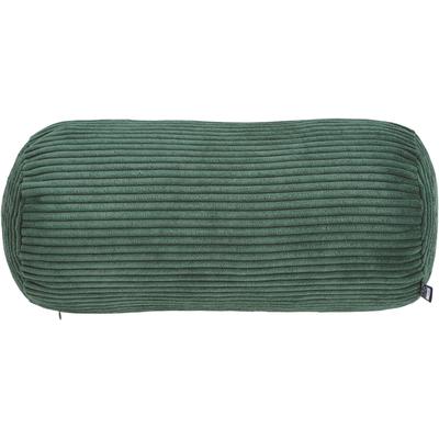 Nackenrolle DONE. "Zoom", grün (khaki), B:25cm H:25cm L:50cm, Obermaterial: 92% Polyester, 8% Nylon, Funktionskissen, Nackenrolle aus modernem Kordstoff Image