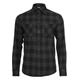 T-Shirt URBAN CLASSICS "Urban Classics Herren Checked Flanell Shirt" Gr. XL, schwarz (black, charcoal) Herren Shirts Langarm