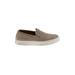 AQUATALIA Sneakers: Slip On Platform Casual Tan Color Block Shoes - Women's Size 8 - Almond Toe