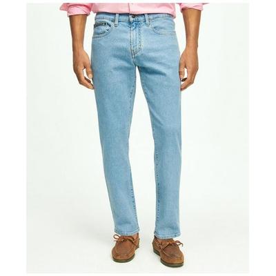 Brooks Brothers Men's Straight Fit Denim Jeans | Light Blue | Size 40 30