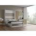Hokku Designs Andriesse Storage Bed Wood in Brown | 86.5 H x 112.5 W x 18.03 D in | Wayfair 0F3B705E50C04E33A69312D854FB4449