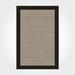 Black 60 x 40 x 0.4 in Area Rug - Rosecliff Heights Brycon Framed Cotton Digital Print Area Rug Metal | 60 H x 40 W x 0.4 D in | Wayfair