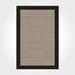 Black 103 x 103 x 0.4 in Area Rug - Rosecliff Heights Brycon Framed Cotton Digital Print Area Rug Cotton | 103 H x 103 W x 0.4 D in | Wayfair