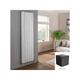 Astute Double Designer Central Heating Radiator - 1800mm x 278mm - Anthracite - Anthracite - Vogue