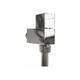 Vogue - Piazza Square Manual Angled Radiator Valve - Chrome - Chrome