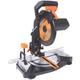 R210CMS+ Compound Mitre Saw, 45° Bevel, 45° Mitre, 1200W, Upgraded tct Blade 240V - Evolution