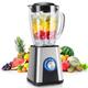 1.8L Blender Smoothie Maker, 1200W Glass Jug Blender Mixer with 6 Stainless Steel Ice Crusher Blades, Multi-function High Speed Electric Food Blender