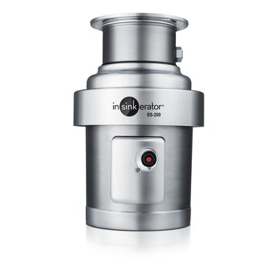 InSinkErator SS-200-15B-MS Complete Disposer Package, 2 HP, 15 in Bowl with Silver Sleeve Guard, 208V/1PH