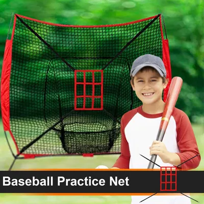 Filet d'entraînement de baseball Softball portable pour frappe lancer battement contre-coup