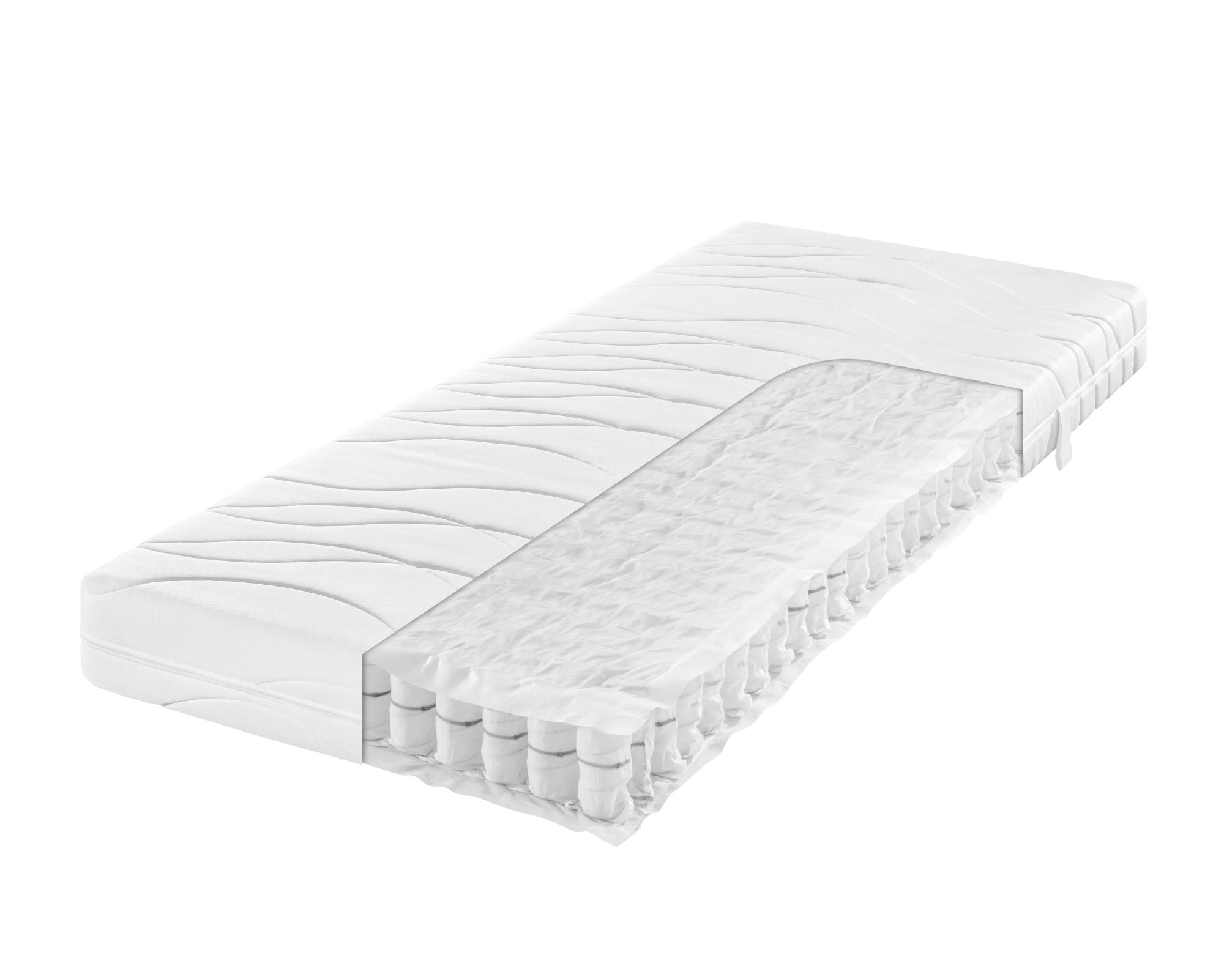 Frankenstolz »Rubin T« Tonnentaschenfederkern-Matratze 140x200 cm / H4