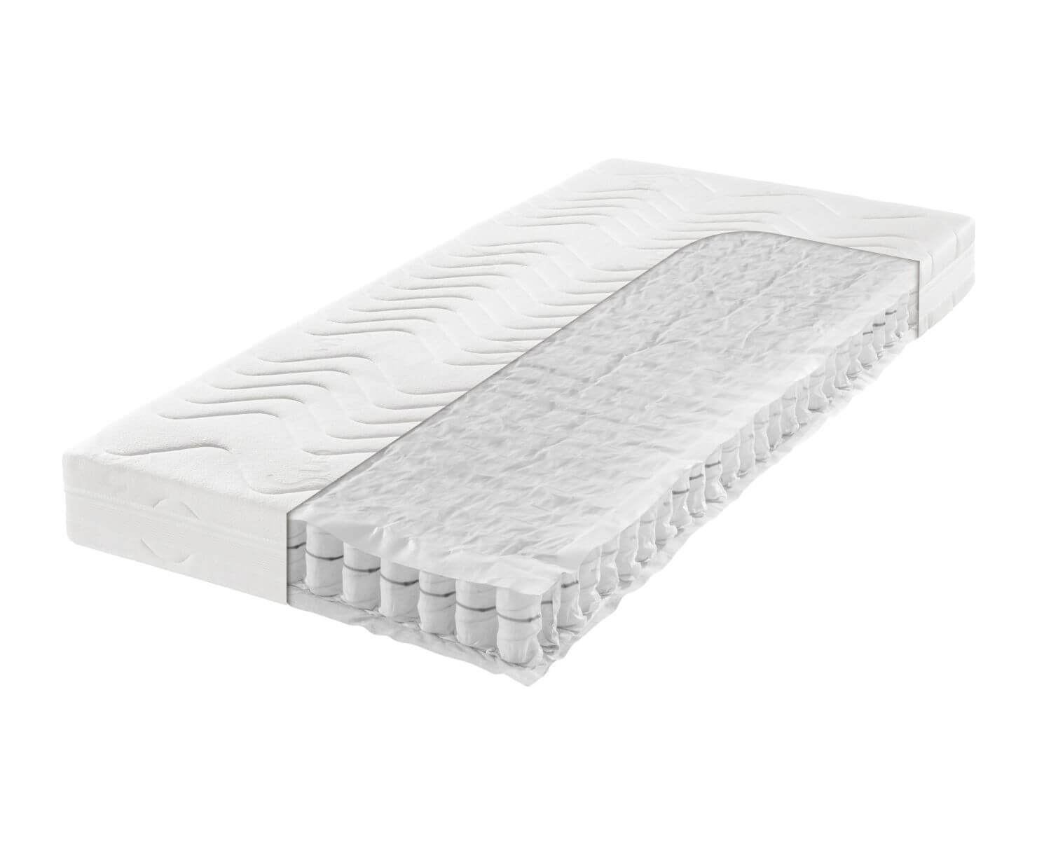 Frankenstolz »Komfort Med T« Tonnentaschenfederkern-Matratze 80x200 cm / H2