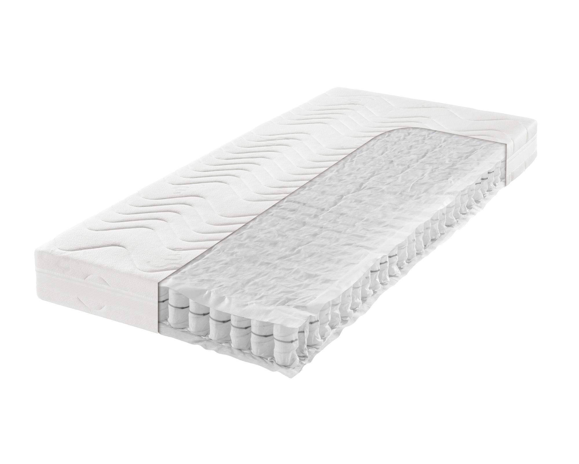 Frankenstolz »Komfort Med T« Tonnentaschenfederkern-Matratze 160x200 cm / H4