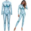 Sally-Combinaison Sexy Slim Catsuit pour Femme Costumes Cosplay Zentai ixd'Halloween Costume de