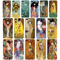 Coque de téléphone en Tpu souple étui avec peinture the kiss Gustav Klimt cadeau pour huawei Honor