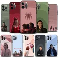 Coque de téléphone Marvel Loki Wanda Black pour Apple coques pour iPhone 14 14 13 12 11 Pro