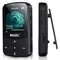 RUIZU X52 Sport Bluetooth 5.0 lecteur de musique MP3 Clip Mini baladeur Portable avec écran FM, enregistreur, livre électronique, horloge, podomètre