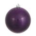 Vickerman 12" Plum Candy Ball Ornament - Purple