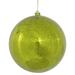 Vickerman 10" Lime Shiny Mercury Ball Ornament - Green