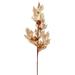 Vickerman 36" Gold Glitter Pine Cone Artificial Christmas Spray. Includes 3 sprays per pack.