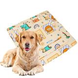 CSCHome Washable Sleeping Pads for Dogs Cat Pet Sleeping Pads Waterproof Cute Reuseable Pet Dog Sleeping Pad Sleeping Mat for Dogs Cat