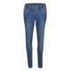 Cream Jeans CRSandy Damen Jeans mit Knopfleiste Curved Fit Casual Damenjeans Boyfriend Denim Hose Rich Blue Denim 33