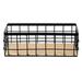 WQJNWEQ Home Storage No Drilling Wall Hanging Mounted Metal Wire Baskets Kitchen Organization