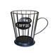 Ploknplq Home Decor Desk Organizer Cup Holders for Counter Coffee Pod Storage Holder for 30 Coffee Pods Coffee Pod Holder for Coffee Cups