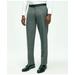 Brooks Brothers Men's Slim Fit Wool Hopsack Tuxedo Pants | Grey | Size 32 30