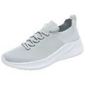 gvdentm Mens Tennis Shoes Men s Casual Shoes High Top Fashion Sneaker Lightweight Men Boots Shoes Grey 9.5