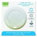 Eco-Products EP-HL8-WR EcoLid White 25% Recycled Polystyrene Lid For 8oz Cup (10 Packs of 100)