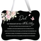 LifeSong Milestones Sympathy Gifts for Loss of Loved One Black Ribbon Sign