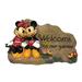 Mickey Mouse Welcome to our Garden Everyday Outdoor Garden Rock 5 inches tall Product