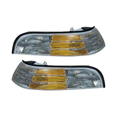 1995 Ford Crown Victoria Driver and Passenger Sides Corner Lights, without Bulbs