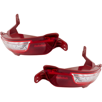 2016 Lincoln MKC Driver and Passenger Side Side Markers, with Bulb, For Models without Rear Fog Light